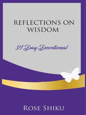 cover image of Reflections on Wisdom Devotional